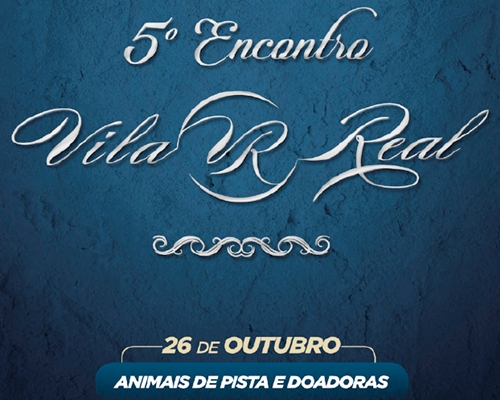 5º Encontro - Leilão de Sábado 26/10<BR /><BR /><BR />